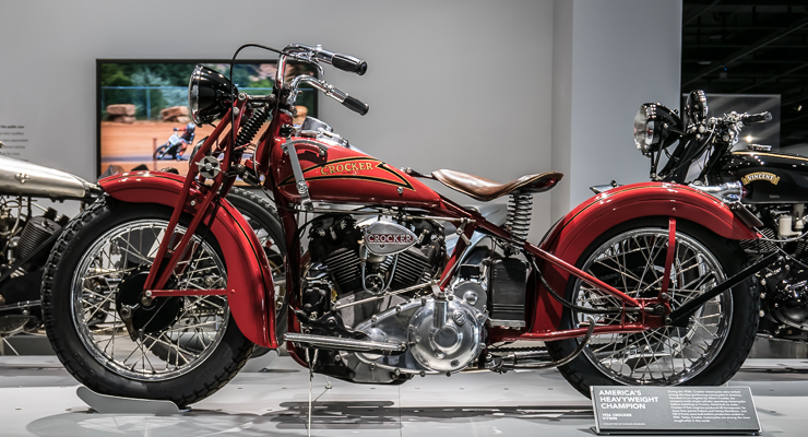 1938 Crocker V Twin Motorcycle