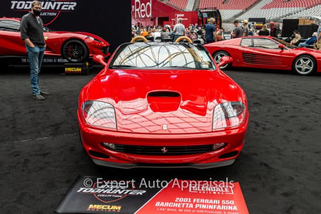 2001 Ferrari 550 Barchetta Pininfarina Inspection Arizona
