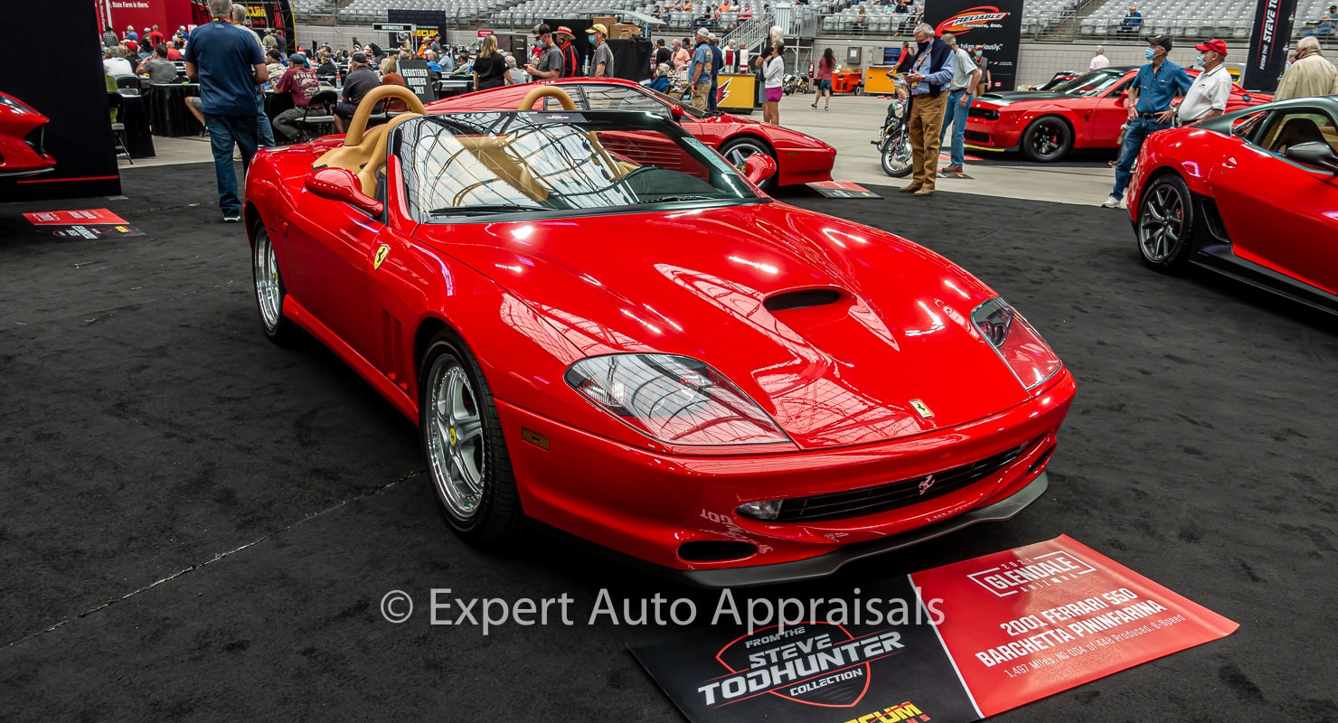 2001 Ferrari 550 Barchetta Pininfarina Inspection Arizona