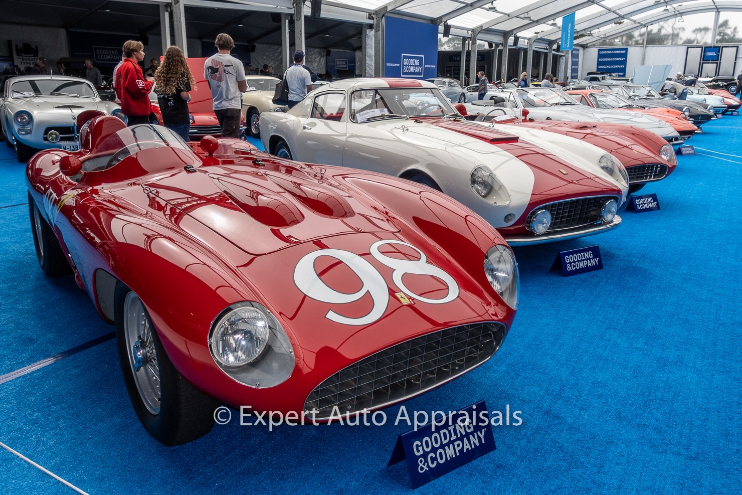 Gooding & Co pebble Beach Auction Inspection
